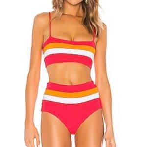 L*Space Stripe Bikini Set Revolve